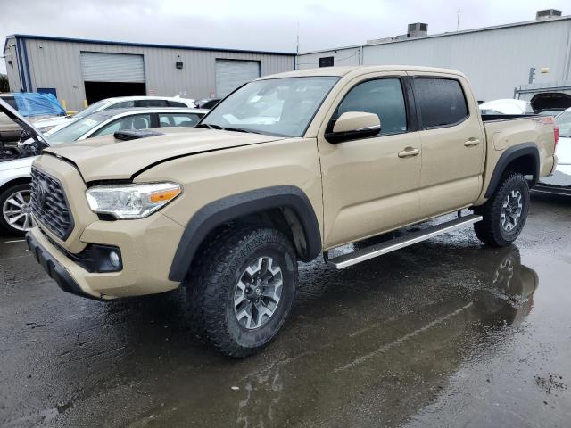 5TFCZ5AN3KX183527 - 2019 TOYOTA TACOMA DOUBLE CAB TAN photo 1