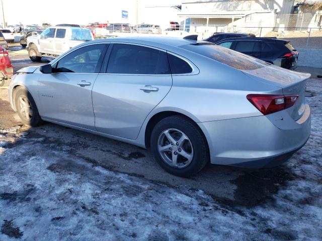 1G1ZB5ST2JF281599 - 2018 CHEVROLET MALIBU LS SILVER photo 2