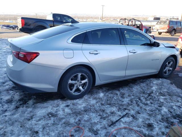 1G1ZB5ST2JF281599 - 2018 CHEVROLET MALIBU LS SILVER photo 3