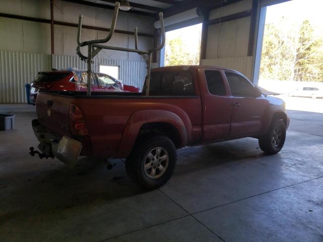 5TETU62N66Z182079 - 2006 TOYOTA TACOMA PRERUNNER ACCESS CAB RED photo 3