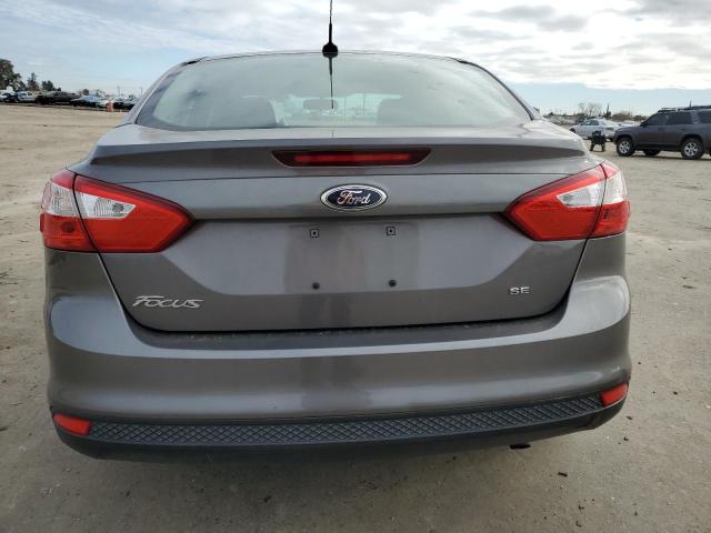 1FAHP3F29CL222702 - 2012 FORD FOCUS SE GRAY photo 6