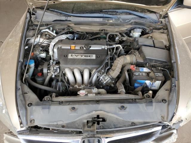 1HGCM56457A098344 - 2007 HONDA ACCORD LX TAN photo 11