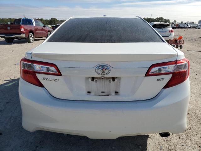 4T1BF1FK4CU633812 - 2012 TOYOTA CAMRY BASE WHITE photo 6