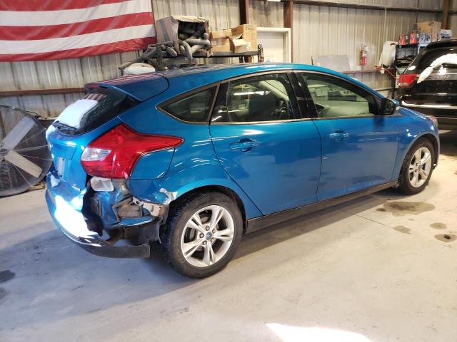 1FADP3K26DL138228 - 2013 FORD FOCUS SE BLUE photo 3