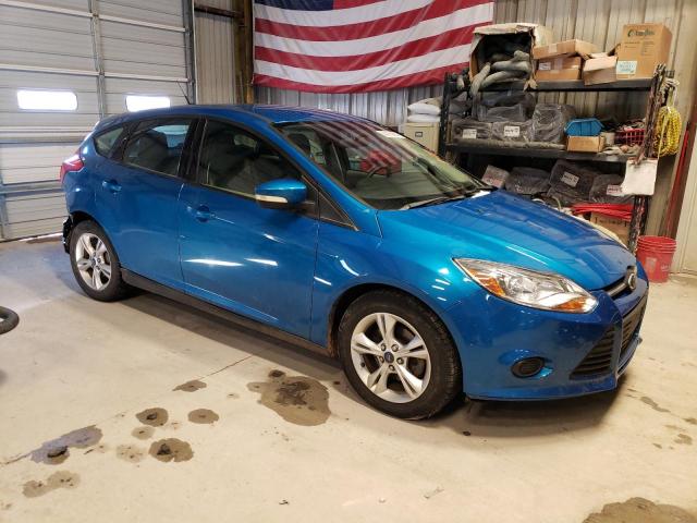 1FADP3K26DL138228 - 2013 FORD FOCUS SE BLUE photo 4