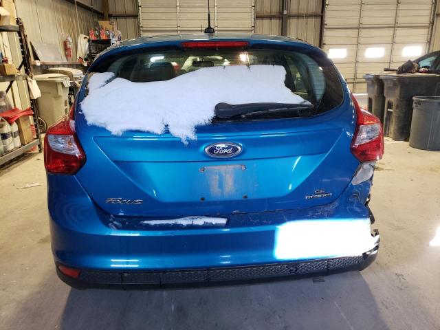 1FADP3K26DL138228 - 2013 FORD FOCUS SE BLUE photo 6