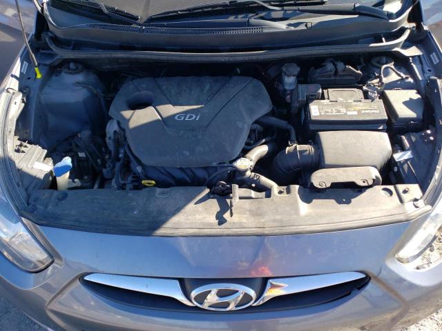 KMHCT4AE5DU568678 - 2013 HYUNDAI ACCENT GLS GRAY photo 11