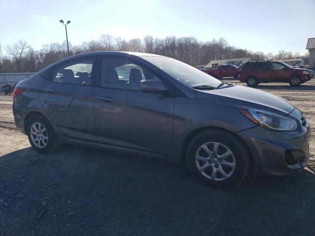 KMHCT4AE5DU568678 - 2013 HYUNDAI ACCENT GLS GRAY photo 4