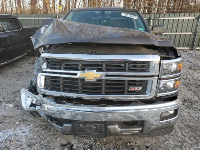 3GCUKREC0EG407645 - 2014 CHEVROLET SILVERADO K1500 LT GRAY photo 5