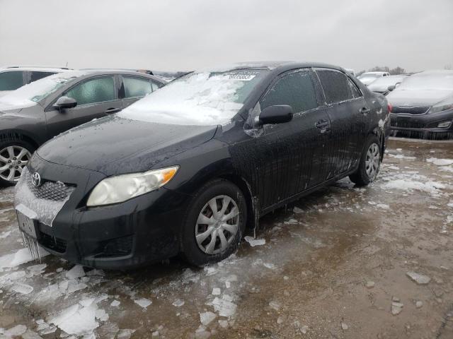 1NXBU40E69Z112058 - 2009 TOYOTA COROLLA BASE BLACK photo 1