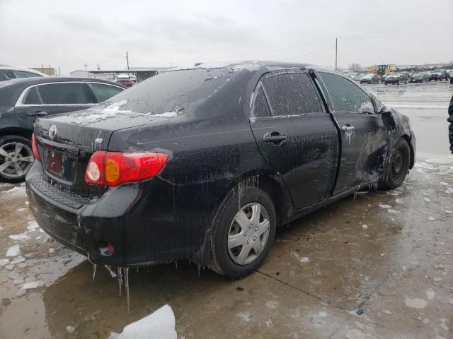 1NXBU40E69Z112058 - 2009 TOYOTA COROLLA BASE BLACK photo 3