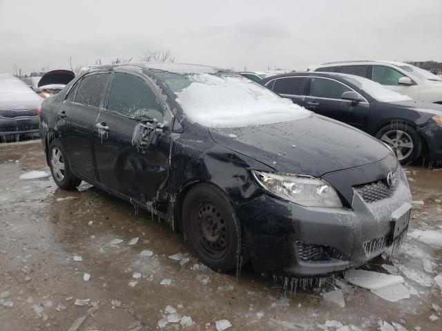1NXBU40E69Z112058 - 2009 TOYOTA COROLLA BASE BLACK photo 4