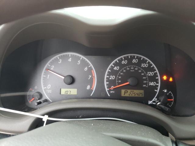 1NXBU40E69Z112058 - 2009 TOYOTA COROLLA BASE BLACK photo 9