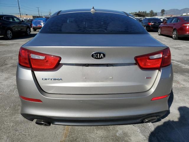 5XXGM4A74FG457343 - 2015 KIA OPTIMA LX SILVER photo 6