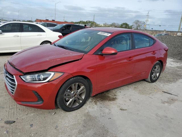 5NPD84LF9JH322366 - 2018 HYUNDAI ELANTRA SEL RED photo 1