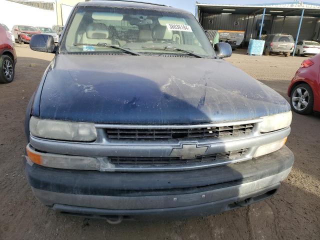 3GNFK16T61G251945 - 2001 CHEVROLET SUBURBAN K1500 BLUE photo 5