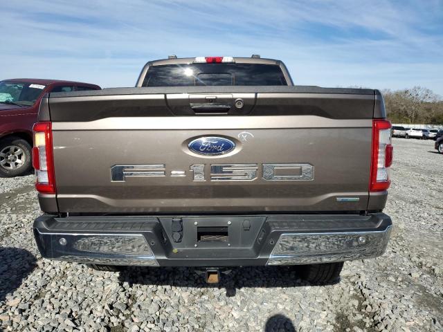 1FTFW1E86NFA40326 - 2022 FORD F150 SUPERCREW TAN photo 6