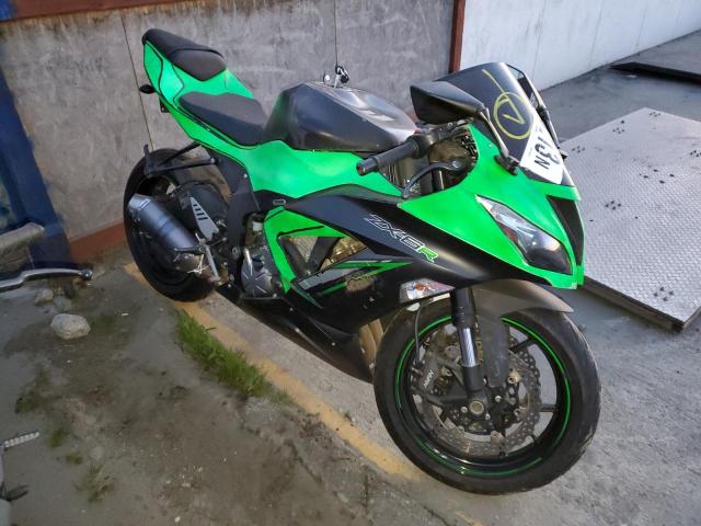 JKBZXJF15JA014177 - 2018 KAWASAKI ZX636 F GREEN photo 1