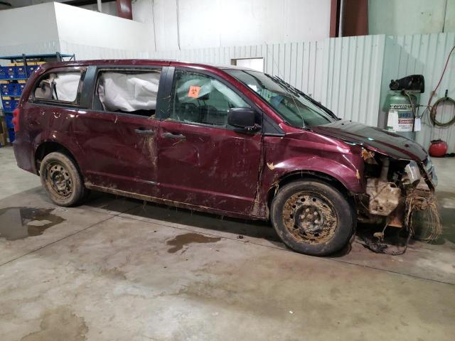 2C4RDGBG4LR222033 - 2020 DODGE GRAND CARA SE RED photo 4