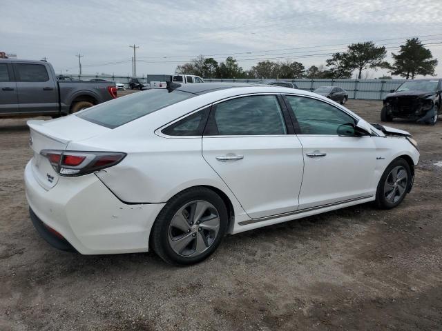 KMHE34L14GA019353 - 2016 HYUNDAI SONATA HYBRID WHITE photo 3