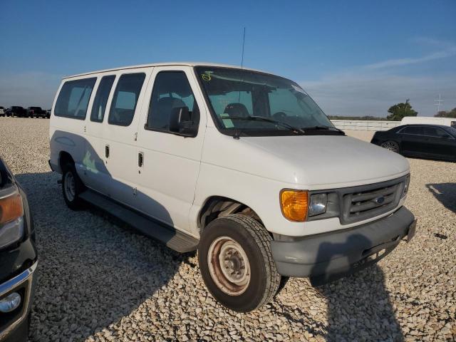 1FMNE11W87DA11956 - 2007 FORD ECONOLINE E150 WAGON WHITE photo 4