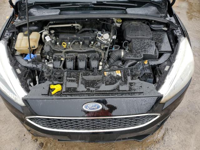 1FADP3F25GL324339 - 2016 FORD FOCUS SE BLACK photo 11