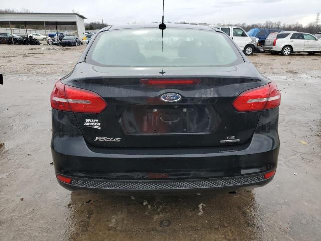 1FADP3F25GL324339 - 2016 FORD FOCUS SE BLACK photo 6