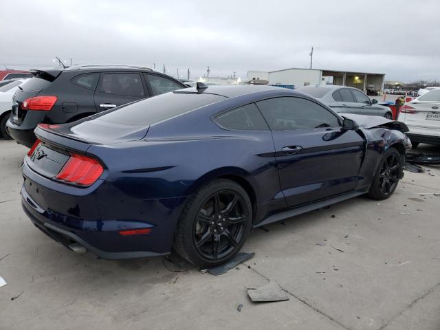 1FA6P8TH3L5187138 - 2020 FORD MUSTANG BLUE photo 3