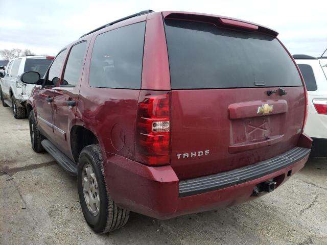 1GNUCAE07AR276414 - 2010 CHEVROLET TAHOE C1500  LS MAROON photo 2