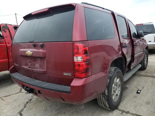 1GNUCAE07AR276414 - 2010 CHEVROLET TAHOE C1500  LS MAROON photo 3