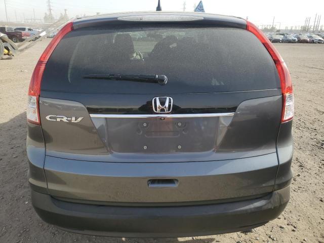 2HKRM3H59EH507972 - 2014 HONDA CR-V EX GRAY photo 6