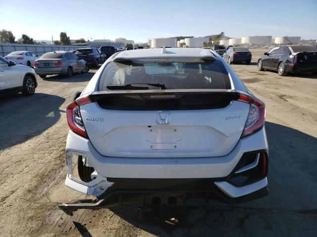 SHHFK7H40MU412705 - 2021 HONDA CIVIC SPORT WHITE photo 6