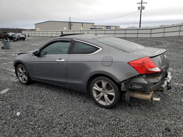 1HGCS2B86CA006634 - 2012 HONDA ACCORD EXL GRAY photo 2