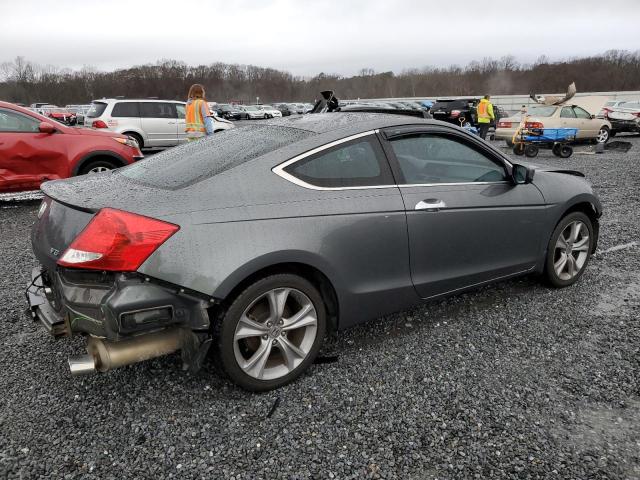 1HGCS2B86CA006634 - 2012 HONDA ACCORD EXL GRAY photo 3