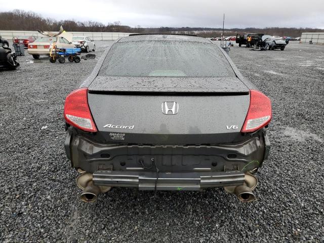 1HGCS2B86CA006634 - 2012 HONDA ACCORD EXL GRAY photo 6