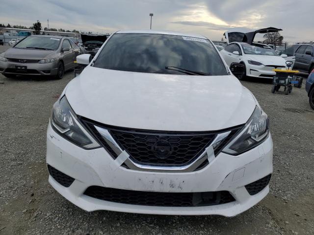 3N1AB7APXKY331442 - 2019 NISSAN SENTRA S WHITE photo 5