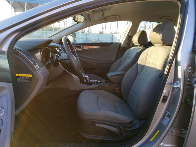 KMHEC4A44EA113422 - 2014 HYUNDAI SONATA HYBRID GRAY photo 7