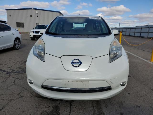 JN1AZ0CP8CT024149 - 2012 NISSAN LEAF SV WHITE photo 5