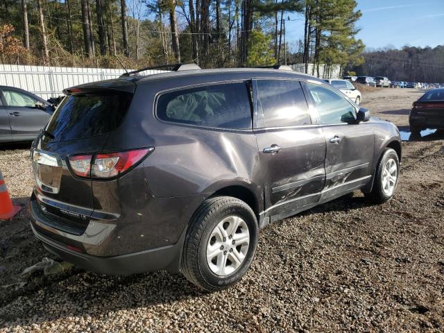 1GNKRFKD8FJ146576 - 2015 CHEVROLET TRAVERSE LS GRAY photo 3