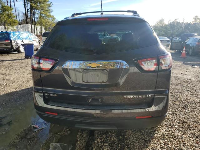 1GNKRFKD8FJ146576 - 2015 CHEVROLET TRAVERSE LS GRAY photo 6