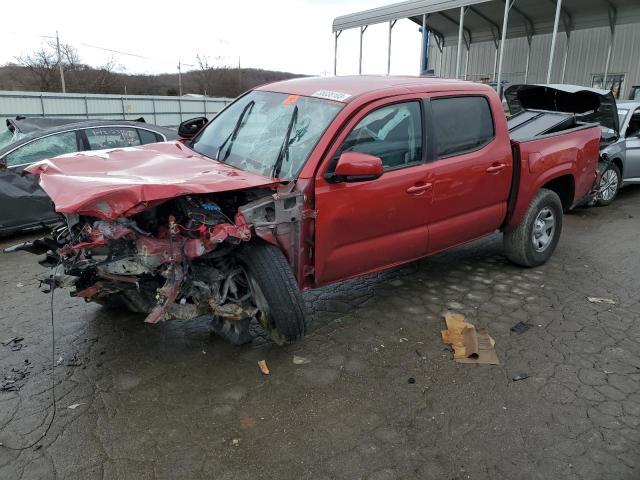 3TYAX5GN1MT019257 - 2021 TOYOTA TACOMA DOUBLE CAB RED photo 1