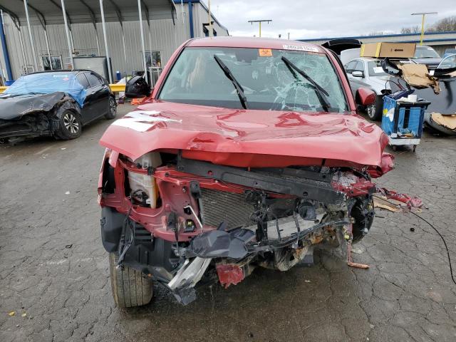 3TYAX5GN1MT019257 - 2021 TOYOTA TACOMA DOUBLE CAB 红色 照片 5