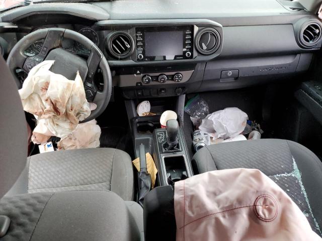 3TYAX5GN1MT019257 - 2021 TOYOTA TACOMA DOUBLE CAB 红色 照片 8