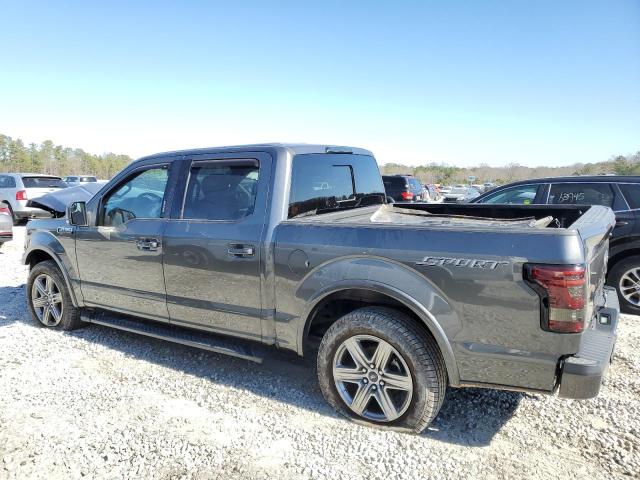 1FTEW1CP5JFD48779 - 2018 FORD F150 SUPERCREW GRAY photo 2