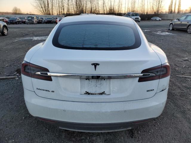 5YJSA1E27GF121982 - 2016 TESLA MODEL S WHITE photo 6