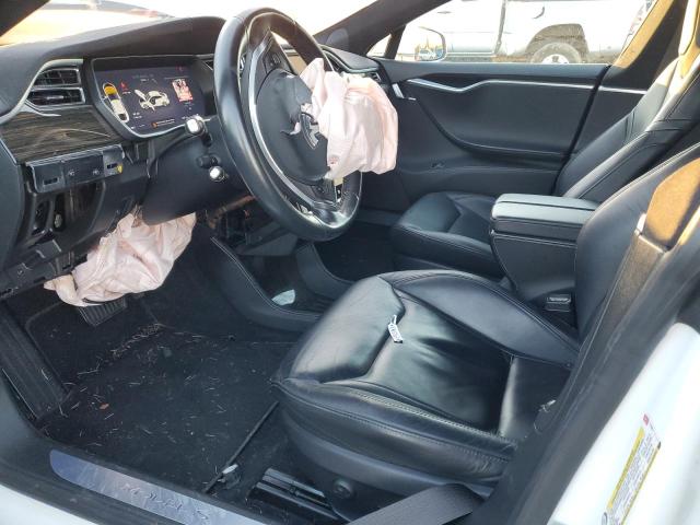 5YJSA1E27GF121982 - 2016 TESLA MODEL S WHITE photo 7