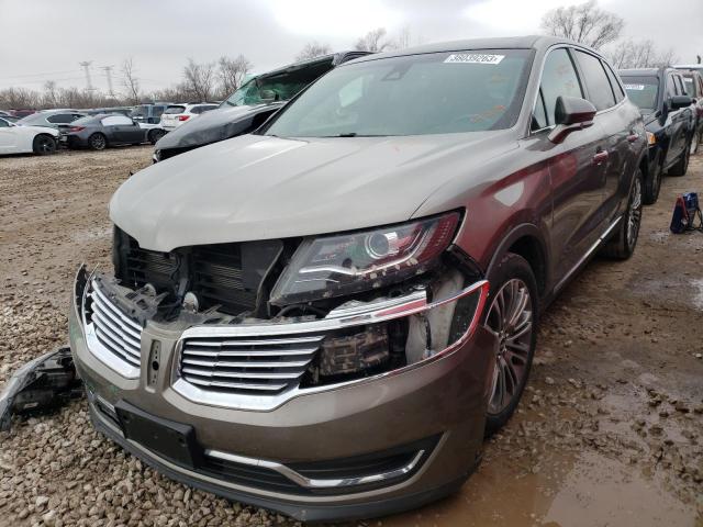 2LMTJ8LRXGBL76619 - 2016 LINCOLN MKX RESERVE Boz foto 1