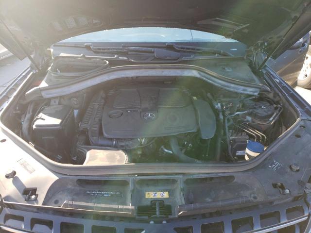 4JGDA5HB4FA552942 - 2015 MERCEDES-BENZ ML 350 4MATIC GRAY photo 12