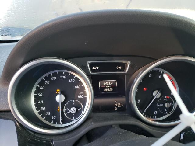 4JGDA5HB4FA552942 - 2015 MERCEDES-BENZ ML 350 4MATIC GRAY photo 9