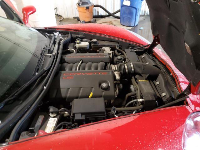 1G1YY34U755122142 - 2005 CHEVROLET CORVETTE RED photo 11